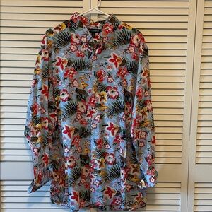 Daniel Cremieux Floral Shirt Size XL